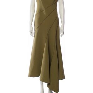Acler Olive Green Women's Dress